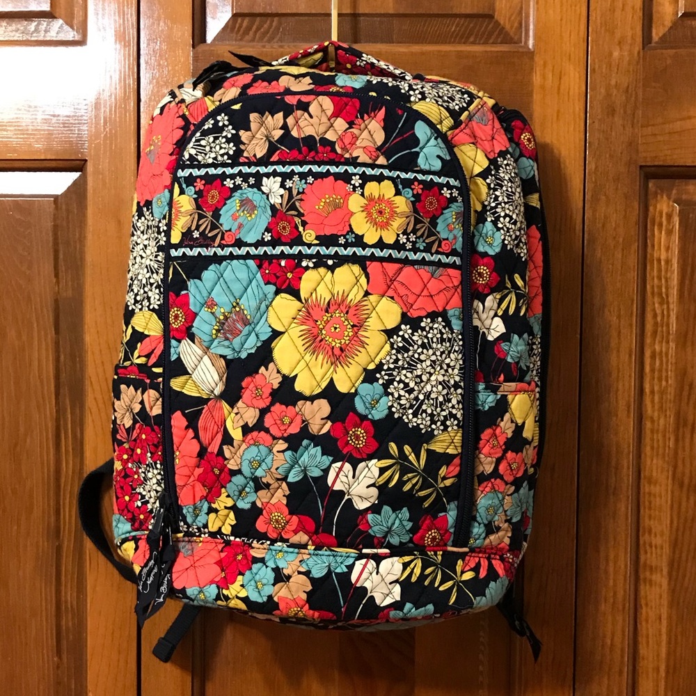 Vera Bradley Retired Happy Snails Backpack